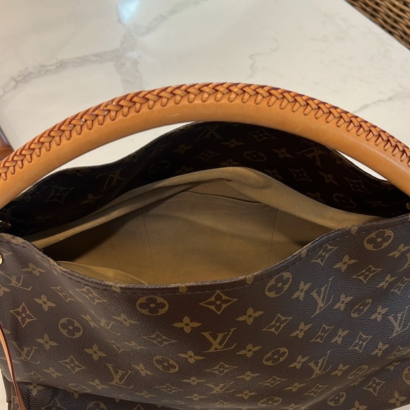 LOUIS VUITTON LV Artsy MM Shoulder Bag Monogram Leather Brown SD5106 - Picture 2 of 7